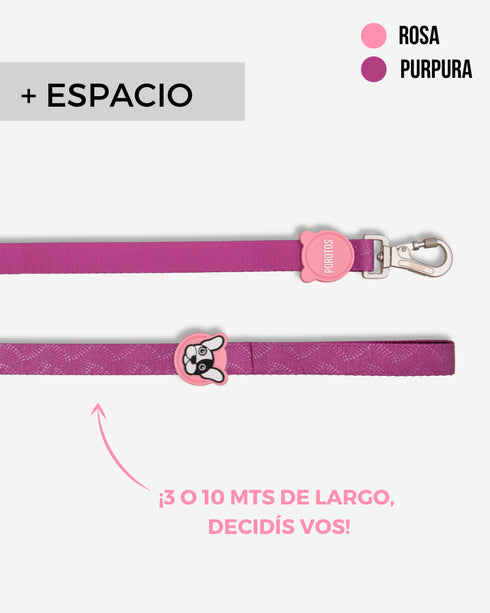 Correa Extra Larga VULKAN Púrpura